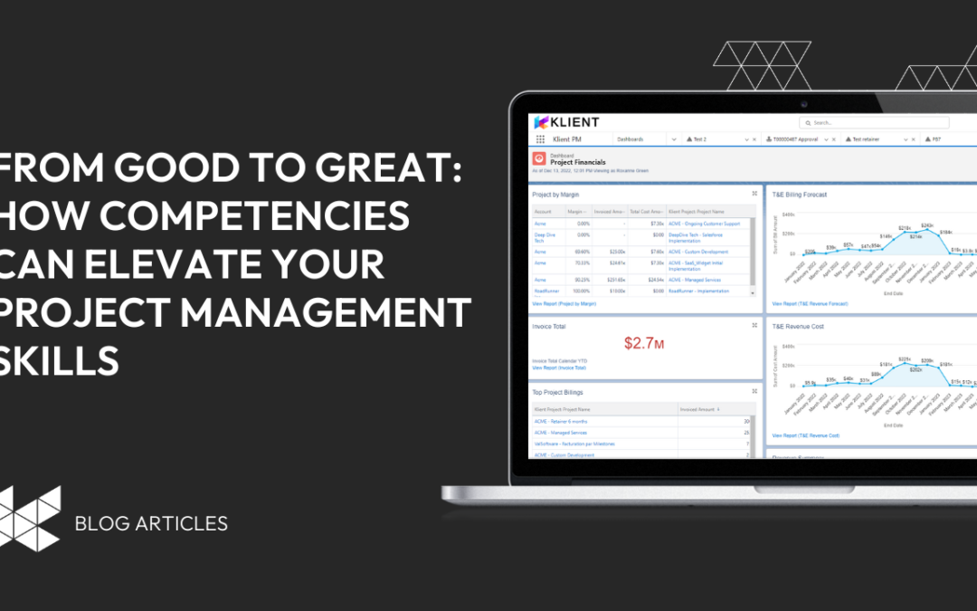From Good to Great: How Competencies Can Elevate Your Project Management Skills