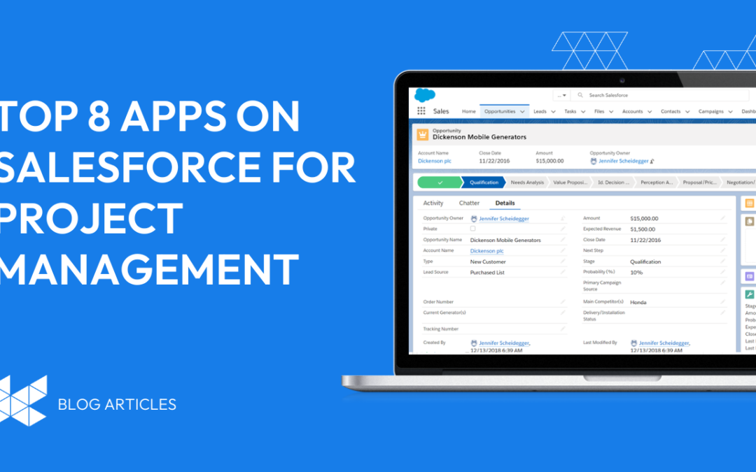 Top 8 Apps on Salesforce for Project Management