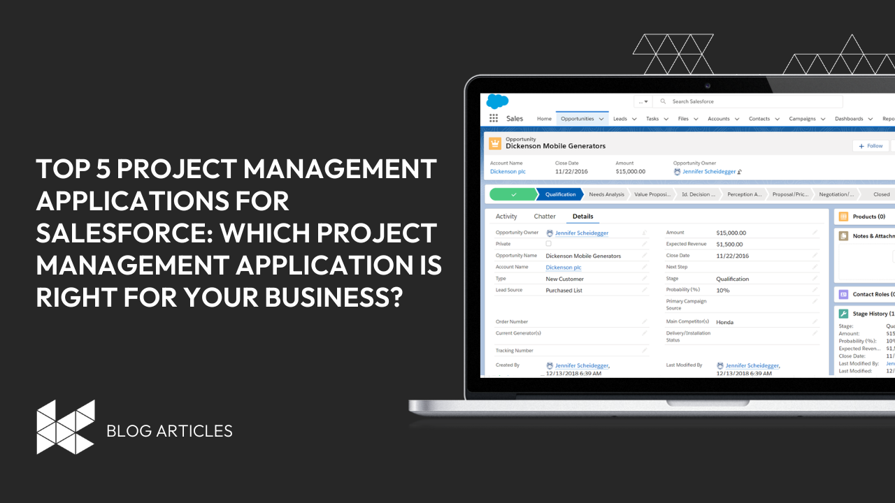 Top Salesforce Project Management Application