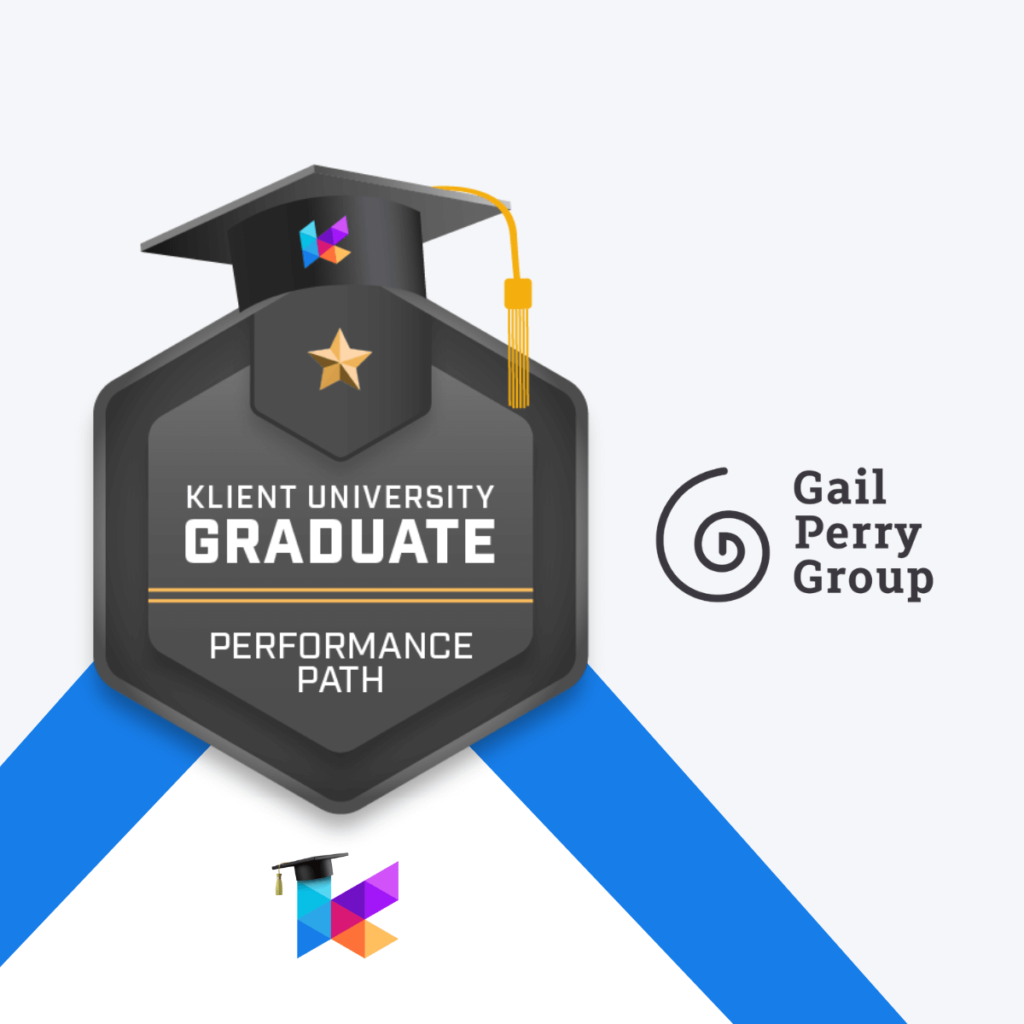 klient university graduation for gail perry group