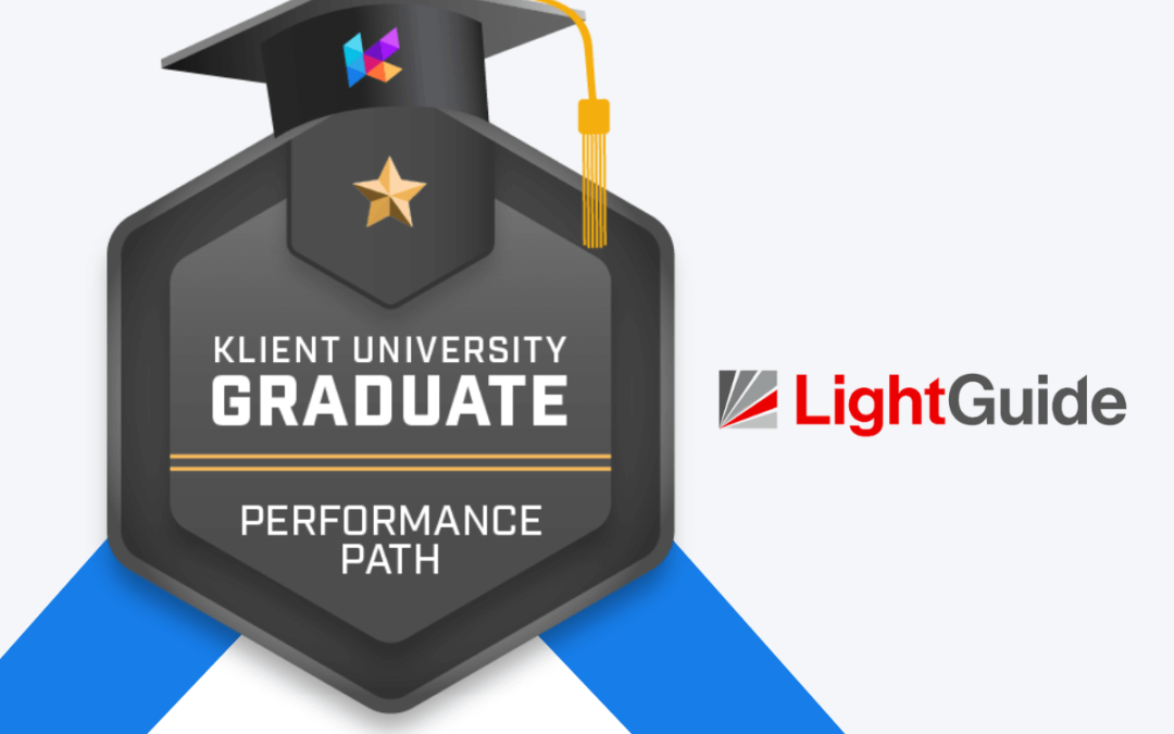 Lightguide has graduated from Klient University!