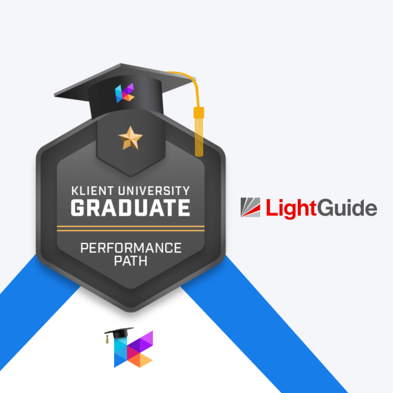 Lightguide has graduated from Klient University!