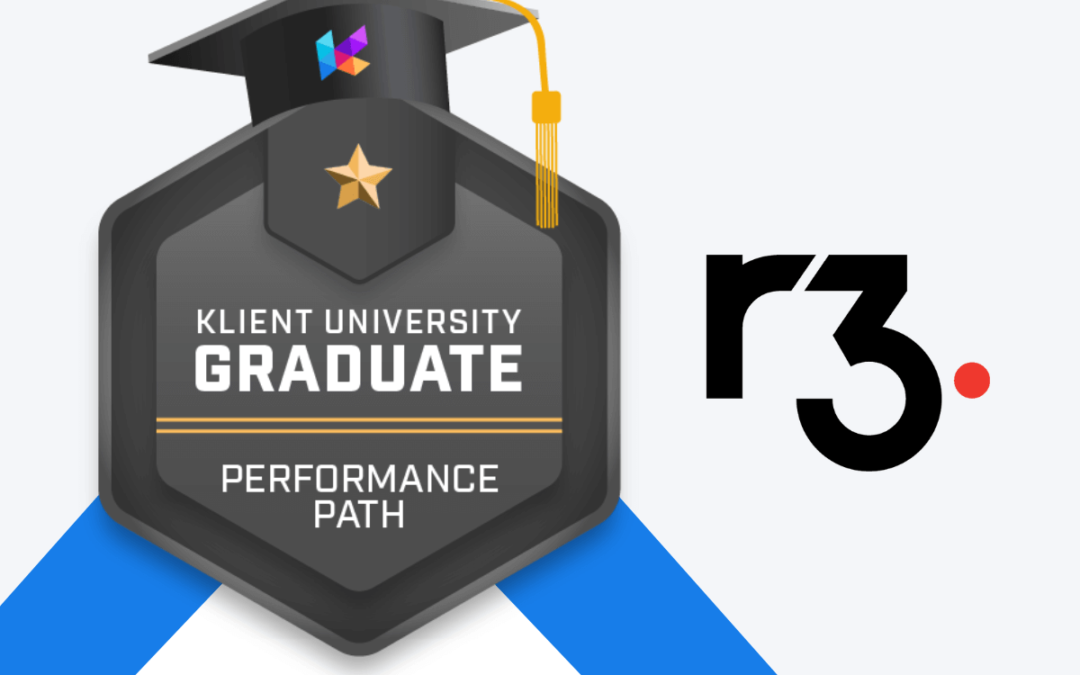 R3 has graduated from Klient University!