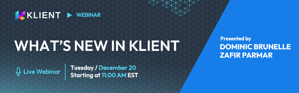 Klient webinar December 2023