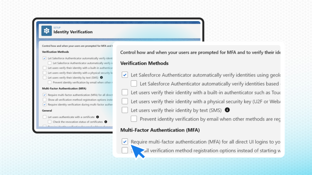 Multi-Factor Authentification (MFA) on Klient