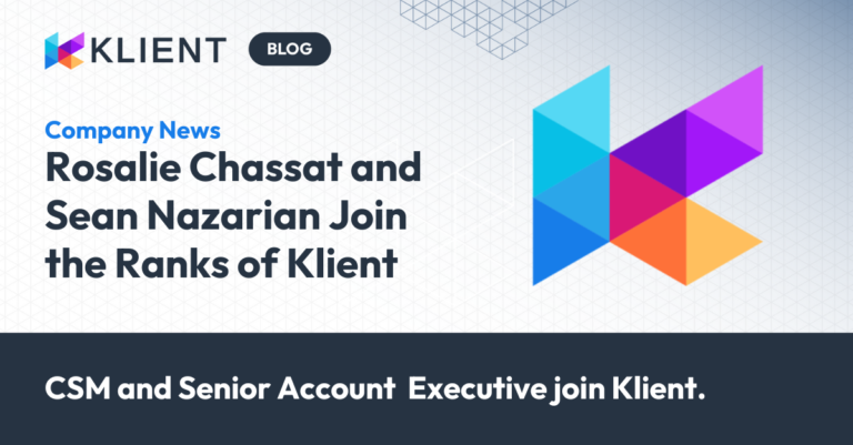 Rosalie Chassat and Sean Nazaria Join the Ranks of Klient