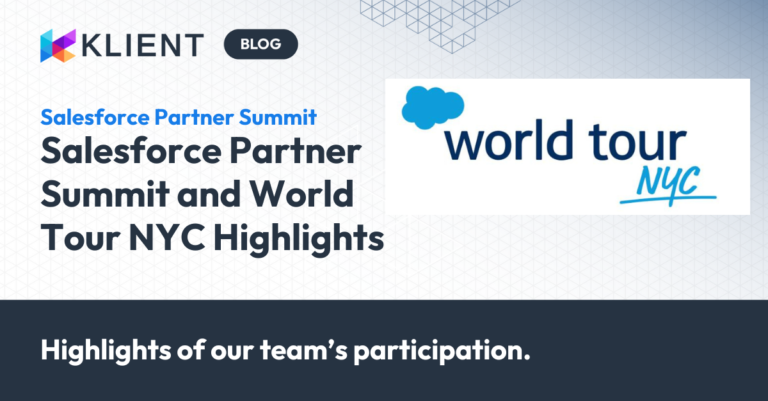 Our Salesforce Partner Summit and World Tour Experience