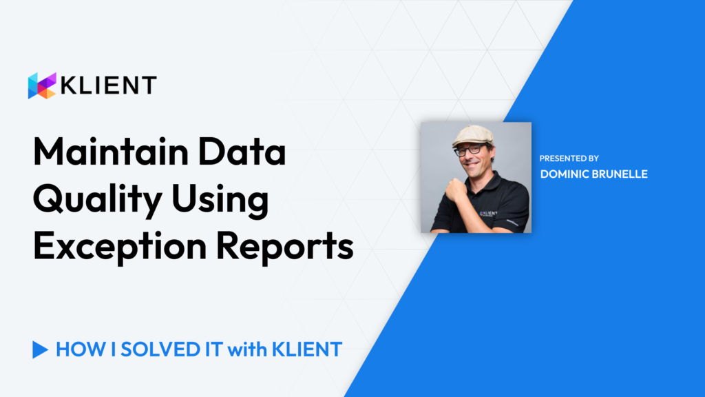Dominic demonstrating how to use dynamic lists to highlight key related records on Klient page layouts.