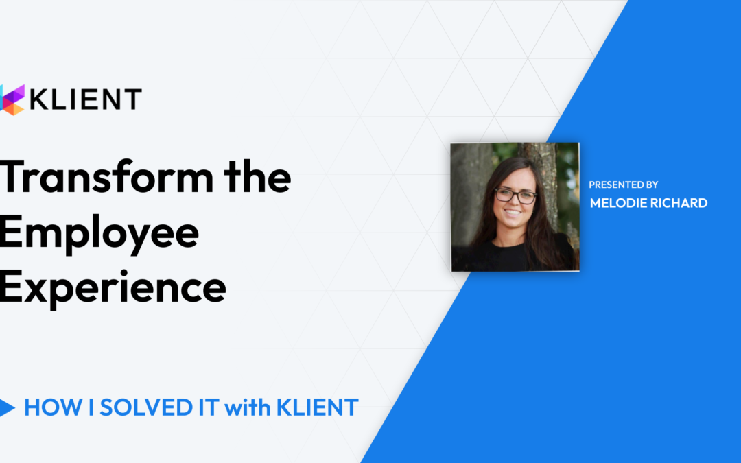 Transform the Employee Experience