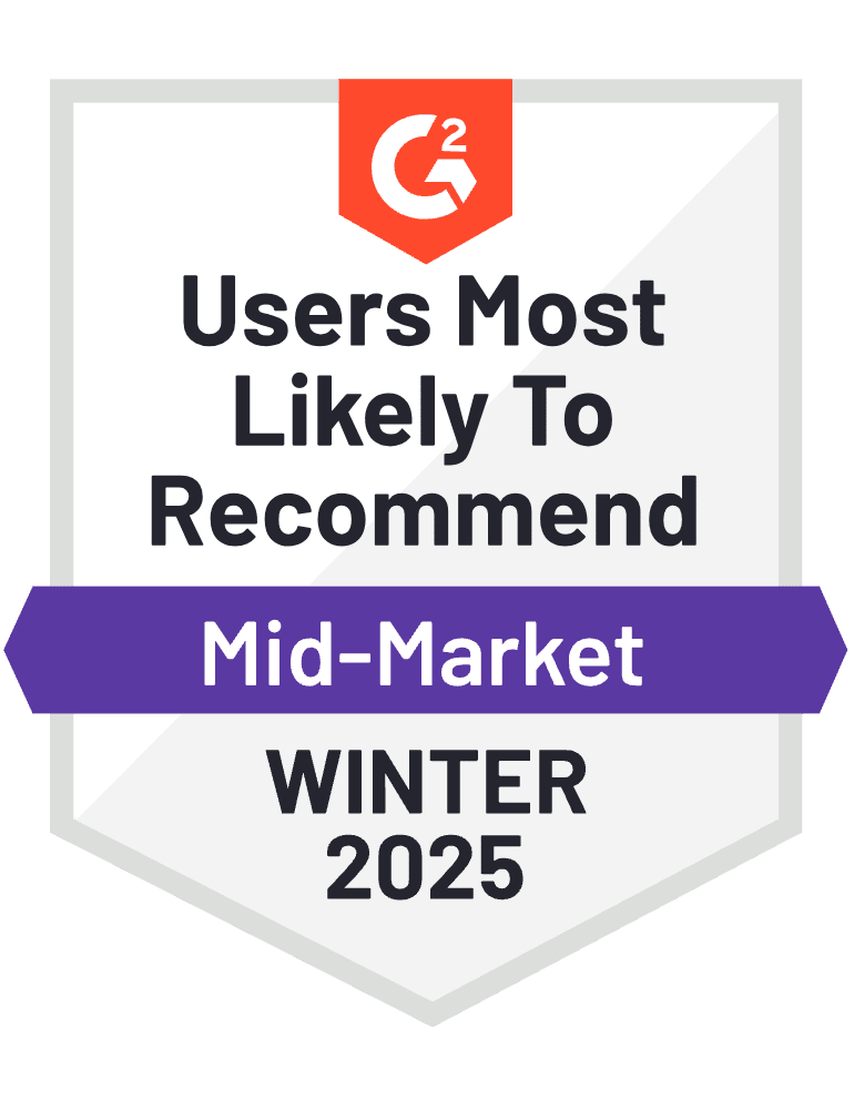 g2 badge psa User most likely to recommend 2025