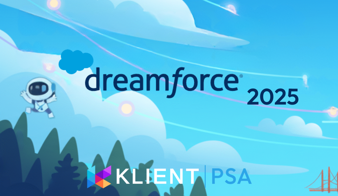 Klient PSA at Dreamforce | Exploring Agentforce & AI