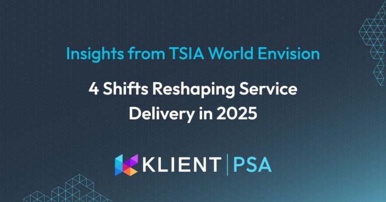 TSIA Envision 2025 Insights: 4 Shifts Redefining Professional Services Delivery