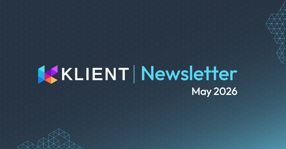 Klient PSA april newsletter thumbnail