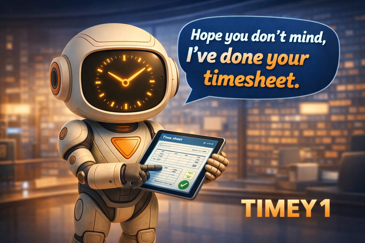 TIMEY 1 — AI timesheet agent for Klient PSA on Salesforce