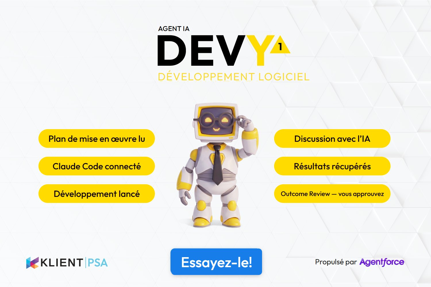 Aperçu du code DEVY1